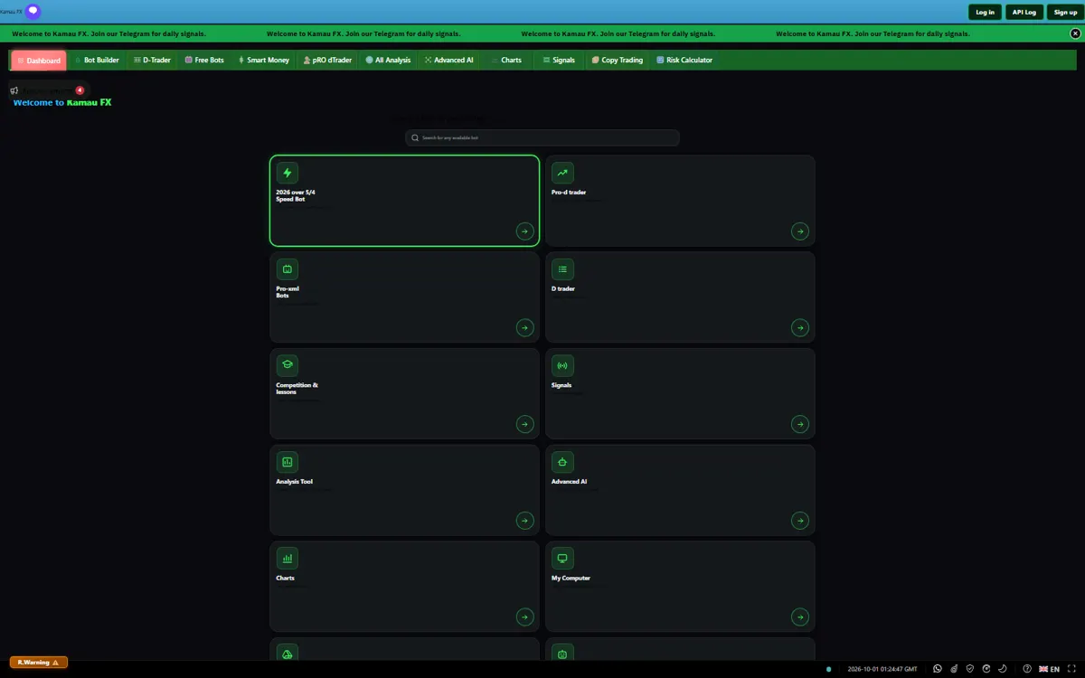 A customer site built on the Dollarcount design